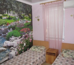 Двухместный номер Standard 2 отдельные кровати в Тихий сад