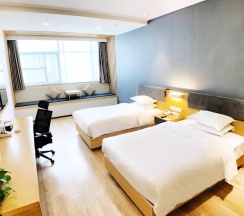 Двухместный номер Standard 2 отдельные кровати в Holiday Inn Express Jinan Exhibition Center by IHG
