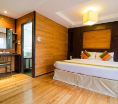 Двухместная вилла Garden Superior двуспальная кровать в Отель Phi Phi The Beach Resort