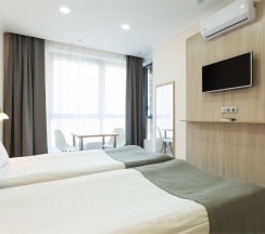 Двухместный Стандарт С Двумя Раздельными Кроватями в На Ходынке