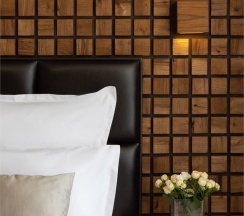 Делюкс с балконом и видом на горы в Stellar collection chalet, Krasnaya Polyana