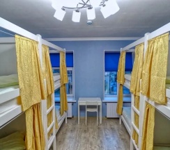 Кровать в общем номере (общая ванная комната) в Family and friends