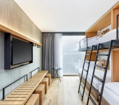 Четырёхместный номер Standard в H2 Hotel Leipzig