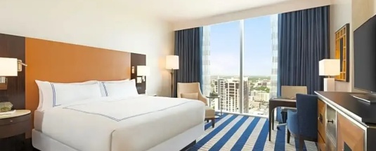 Двухместный номер Fairmont Gold (двуспальная кровать) в Fairmont Austin