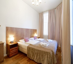 Двухместный номер с двуспальной или двумя односпальными кроватями в Светлый у Эрмитажа