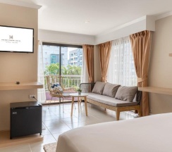 Двухместный люкс Corner двуспальная кровать в Heeton Concept Hotel Pattaya by Compass Hospitality