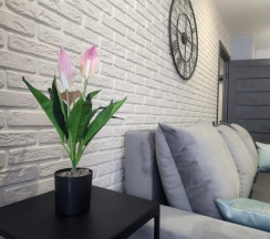 Апартаменты с красивым видом из окна в Апартаменты Loft 26 Этаж