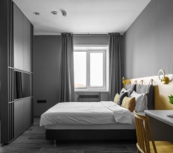 Номер делюкс с 1 двуспальной кроватью в Laska hotel