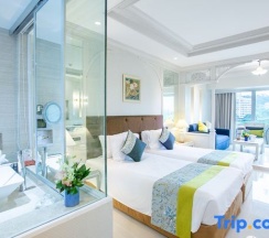Двухместный люкс Mini Plus с видом на восход 2 отдельные кровати в Royal Cliff Beach Hotel Pattaya