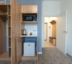 Студия без кухни с балконом 5.1 в Nv Hotel