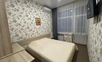 Номер делюкс с 1 двуспальной кроватью (лоджия) в Родничок