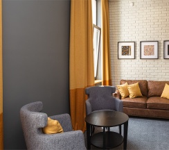 Улучшенный комфортный двухместный номер. в Key hotel