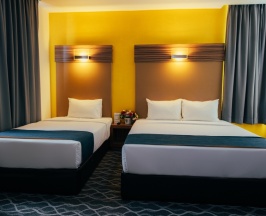 Трёхместный семейный номер Standard в Hotel Sentral Kuantan