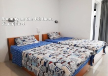 Двухместный номер Standard 2 отдельные кровати в HOMEY-Don Mueang Airport Hostel