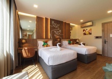 Двухместный номер Deluxe 2 отдельные кровати в Moose Hotel Chiangmai