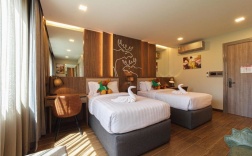 Двухместный номер Standard 2 отдельные кровати в Moose Hotel Chiangmai