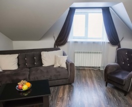 Улучшенный люкс с кроватью размера "king-size" в Лофт