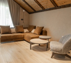 Шале "Тишина Гор" Duplex с балконом в Небо и Горы