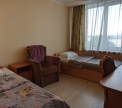 Двухместный номер Comfort 2 отдельные кровати в Гостиница Беларусь