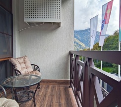 Апартамент ХВОЯ - студия с балконом. в Панорама Ачишхо