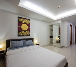 Студия Deluxe с балконом в Апарт-отель C-View Residence by Apartwell