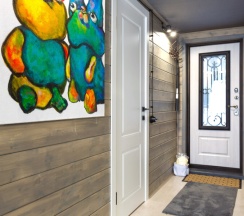 №5 A-Frame 50m2 с купелью (оснащение дома, стоимость купели и бани см. Подробнее) в Les holidays