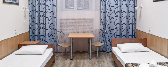 Кровать в 2-местном общем номере в Smart Hotel KDO Смоленск