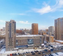 Четырёхместные апартаменты Superior с балконом в Апартаменты ФЛАНСК (FLANSK) на Крылова