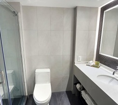 Четырёхместный номер Superior 2 отдельные кровати в Hotel Bonaventure Montreal