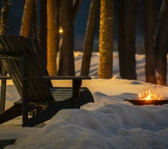 Коттедж Luxury с красивым видом из окна в Zimino Park