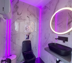 Одноместная капсула в женской зоне (низ) в Deep Hotels