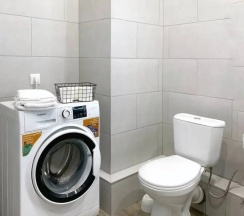 Двухместные апартаменты с красивым видом из окна (двуспальная кровать) в Апартаменты Добрые сутки на Уральской