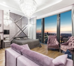 Однокомнатный Люкс 37 этаж 55 м² ЖК «Neva Towers» в InPremium Москва-Сити