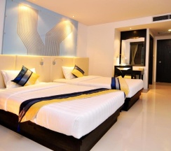 Двухместный номер Standard с балконом 2 отдельные кровати в The BluEco Hotel