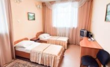 Блочный двухместный номер с общей ванной и туалетом в Smart Hotel KDO Томск