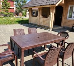 Дом с сауной в Гостеев