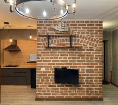 Четырёхместные апартаменты c 1 комнатой в Apart Den City Center Apartments