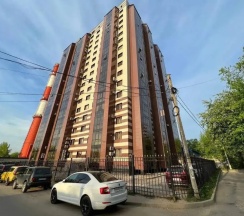 Двухместные апартаменты c 1 комнатой с видом на город (двуспальная кровать) в Апартаменты Однокомнатные с Панорамными Окнами на Суворова