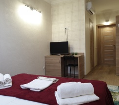 Двухместный номер с двуспальной кроватью в Start hotel