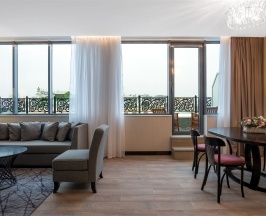 Представительский Люкс с террасой в Sheraton Nizhny Novgorod kremlin