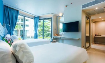 Двухместный номер Standard (2 отдельные кровати) в Centara Sonrisa Residences & Suites Sriracha