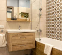 Апартаменты Superior с балконом и с видом на парк в Apartments Malina Baden Studio Color