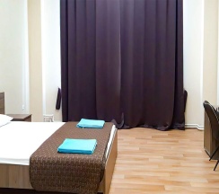 Номер комфорт с 1 двуспальной кроватью в Smart Hotel KDO Волгоград