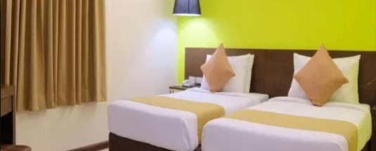 Двухместный номер Deluxe 2 отдельные кровати в Отель Grand Alpine