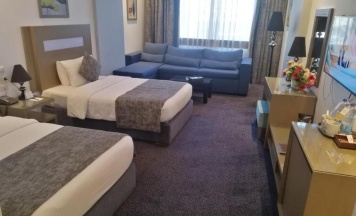 Двухместный номер Standard с видом на бассейн двуспальная кровать в Tolip El Narges Hotel & Spa
