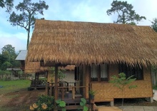 Двухместный семейный коттедж двуспальная кровать в Chiang Dao Hut