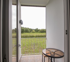 Двухместный номер Standard с балконом и с красивым видом из окна двуспальная кровать в Rodnik village&SPA