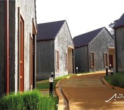 Двухместная вилла с 3 комнатами двуспальная кровать в The Phufa Waree Chiangrai Resort