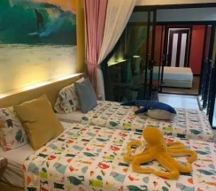 Четырёхместный номер без окна семейный Superior в Must Sea Hotel Kata