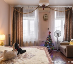 Миниапартаменты (люкс) в Мансарда